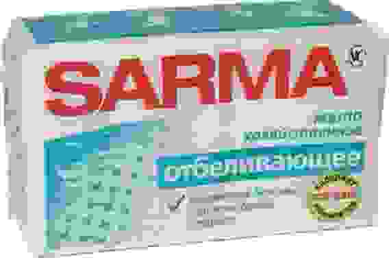 НК Сарма хоз мыло 140г с отбеливающим эффектом/4/48