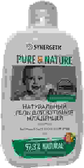 SYNERGETIC Натуральный гипоаллергенный гель д/купания младенцев/детей 250мл 0+ /6