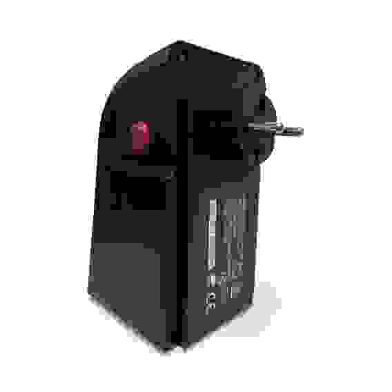 Тепловентилятор портатив. HANDY HEATER, 400Вт, 2 режима, защ. от перегрева, дисплей, пульт, черный/1