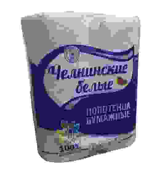 Полотенце бумажное "Челнинские Белые" 2-х слойная 2шт (Н.Челны) /12