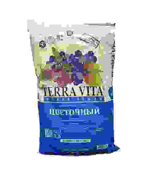 Грунт ЦВЕТОЧНЫЙ ЖИВАЯ ЗЕМЛЯ 5л TERRA VITA/5/385