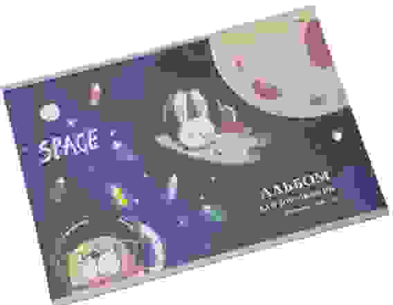 Альбом для рисов. А4 20л. МИКС-123 ( 20-5219) 5 диз. в спайке, обл-офс,бл-офс./20