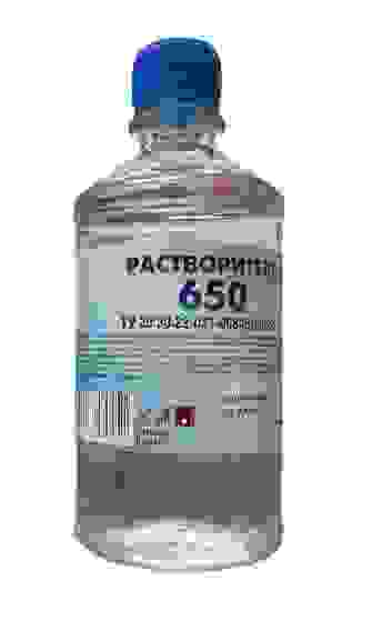 Растворитель 650 0,5л ТУ ПЭТ/24 ЛД Трейд