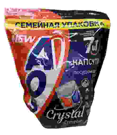 АОС Кристал д/ПММ КАПСУЛЫ 7в1 д/посудомоечной машины 100шт /3